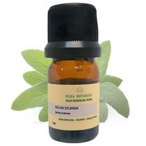 Óleo Essencial de Sálvia Sclarea Puro e Natural, 5 mL, Aromaterapia, Difusor, Massagem Pura Botânica Óleo Essencial de Sálvia Sclarea Puro e Natural, 5 mL, Aromaterapia, Difusor, Massagem Pura Botânica