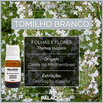 Óleo Essencial de Tomilho Branco 10 ml 100 Puro Óleo Essencial de Tomilho Branco 10 ml 100 Puro