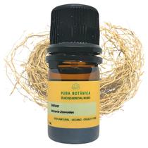Óleo Essencial de Vetiver Puro e Natural, 5 mL, Aromaterapia, Difusor, Massagem Pura Botânica