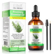 Óleo essencial ELBBUB Rosemary 100% puro 120mL para pele e cabelo