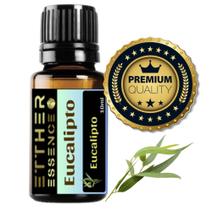 Óleo Essencial Eucalipto 100% Natural Etther 10ml aromaterapia