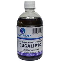 Óleo Essencial Eucalipto Citriodora 100% Puro Natural 500ml - SILICAMP