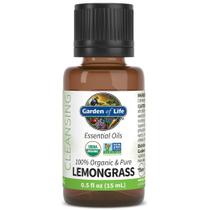 Óleo essencial Garden of Life Lemongrass 15 mL USDA Organic