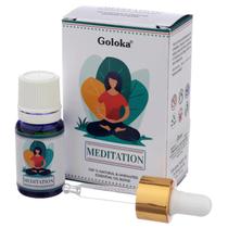 Óleo Essencial Goloka Meditation Meditação com 10ml - Lua Mística - 100% Original - Loja Oficial