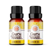 Óleo Essencial GuruNanda Limão 100% Aromaterapia Pura 30mL x2
