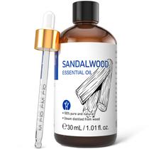 Óleo Essencial HIQILI de Sândalo 30ml com Conta-gotas de Vidro