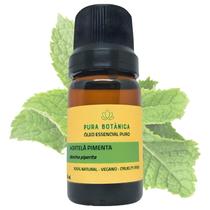 Óleo Essencial Hortelã Pimenta Puro e Natural, 10 mL, Aromaterapia, Difusor, Massagem Pura Botânica