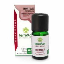 Óleo essencial hortelã pimenta terraflor 10ml - concentração Óleo essencial hortelã pimenta terraflor 10ml - concentração