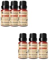 OLEO ESSENCIAL LARANJA DOCE PURO 10ml NATUFLORES kit 6 und