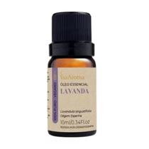 Oleo Essencial Lavanda Via Aroma 100% Puro Natural 10ml