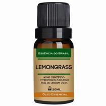 Óleo Essencial Lemongrass 20ml - Puro e Natural