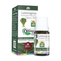 Óleo Essencial Lemongrass Orgânico 5ml - WNF