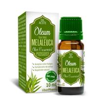 Óleo Essencial Melaleuca Tea Tree 100% Puro 10ml Uberpharma Óleo Essencial Melaleuca Tea Tree 100% Puro 10ml Uberpharma