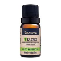 Óleo Essêncial Melaleuca (Tea Tree) 10ml puro - Via Aroma