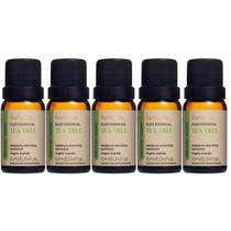 Óleo Essencial Melaleuca Tea Tree Via Aroma 10ml 100% Puro - 5 Unidades
