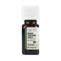 Óleo Essencial Orgânico Ylang Ylang C .25Oz da Aura Cacia (Pacote com 2)