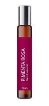 Óleo Essencial Pimenta Rosa 10ml Roll On - Puro E Natural