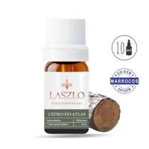 Óleo Essencial Puro de Cedro Atlas de Marrocos Laszlo 10ml para Aromaterapia