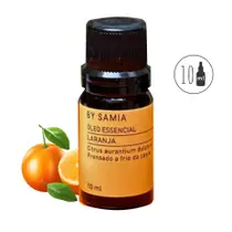 Óleo Essencial Puro de Laranja By Samia 10ml para Aromaterapia
