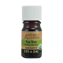 Óleo Essencial Tea Tree 5 ml da Natures Alchemy (pacote com 4)