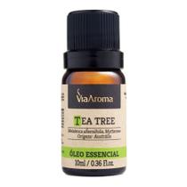 Oleo Essencial Tea Tree Melaleuca 10ml Via Aroma