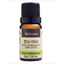 Oleo Essencial Tea Tree Melaleuca 10ml Via Aroma Oleo Essencial Tea Tree Melaleuca 10ml Via Aroma