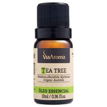 Óleo Essencial Tea Tree Melaleuca 10ml Via Aroma