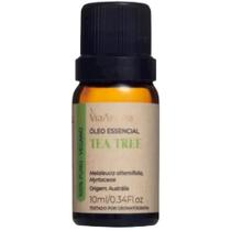 Óleo Essencial Tea Tree Melaleuca Via Aroma 10ml Imunidade Óleo Essencial Tea Tree Melaleuca Via Aroma 10ml Imunidade