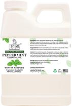 Óleo essencial Tratak Organics Peppermint 100% puro 480 ml