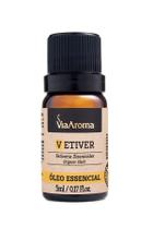 Oleo Essencial VETIVER 100% Natural 5 ml - Via Aroma