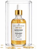 Óleo Facial Alpha e Omega Skincare 60 ml 24K Ouro