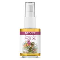 Óleo facial Badger Rose 30mL Hidratante 100% orgânico vegano