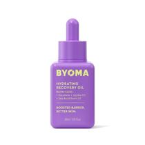 Óleo facial BYOMA Hydrating Recovery com esqualano 30mL de reparo de barreira