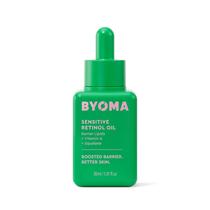 Óleo facial BYOMA Sensitive Retinol com esqualano e vitamina A 30mL