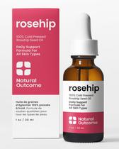 Óleo facial com resultado natural Rosa Mosqueta 100% puro prensado a frio 30 ml Óleo facial com resultado natural Rosa Mosqueta 100% puro prensado a frio 30 ml