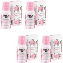 OLEO FACIAL ROSA MOSQUETA NUTRITIV 30ml NATUFLORES Kit 4und
