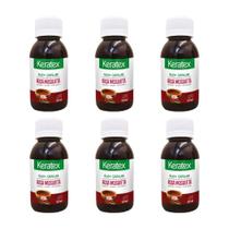 Oleo Fixed Keratex Rosa Mosqueta 60Ml - Kit Com 6Un