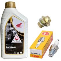 Óleo Honda 10w30 + Bujão + Vela Ngk Titan 160 , Fan 160