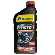 Oleo Ipiranga Moto Performance 4T 10W30 SL Semissintético 1L