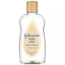 Óleo johnson johnson baby amêndoas - 200ml - Johnson johnson