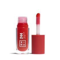 Óleo Labial 3INA 244 Gloss Vermelho com Ácido Hialurônico