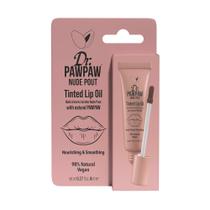 Óleo Labial Dr. PAWPAW Nude Pout com Cor 8ml Acabamento Brilhante