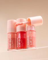 Óleo Labial Ruby Rose Lip Glow Lip Tint Gloss Hidratante Brilho Natural e Cor Suave para Lábios