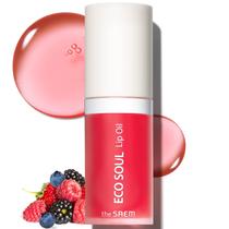 Óleo labial THESAEM Eco Soul 02 Berry Plumping Hydrating 6mL Óleo labial THESAEM Eco Soul 02 Berry Plumping Hydrating 6mL