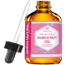 Óleo Leven Rose Kukui Nut 120 ml prensado a frio não refinado Óleo Leven Rose Kukui Nut 120 ml prensado a frio não refinado