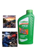 Óleo Lubrax 1 Litro Essencial Moto 4t- 20w50 Mineral