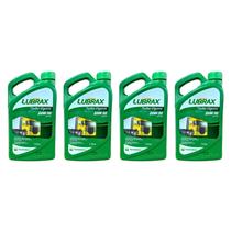 Oleo Lubrax Vigoros API CH4 Motor Diesel Alto Km 12 Litros