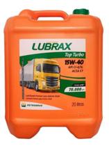 Óleo lubrificante 15w40 CI4 Top Turbo 70mil km - Lubrax Óleo lubrificante 15w40 CI4 Top Turbo 70mil km - Lubrax
