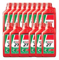 Óleo Lubrificante 2T, 15 Unidades 500ml Castrol