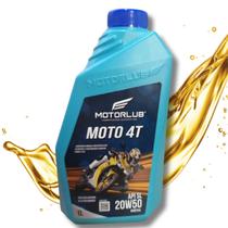 Óleo Lubrificante 4t Jaso 20w50 Para Moto 1 Litro Super Plus